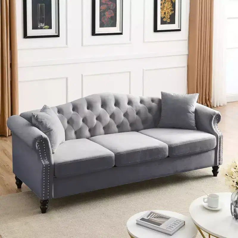 Sofa Kombination „Enhanced Comfort Velvet“ mit 2x 3-Sitzer Modulen