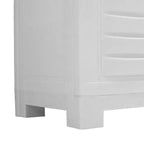 Vielseitiger Kunststoffschrank mit verstellbarem Einlegeboden und Schublade, 87,6 cm H, für den Innenbereich