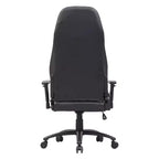 Gaming-Stuhl aus Kunstleder mit Rautensteppung, ergonomischer Rennsitz-Stil, verstellbare Rückenlehne