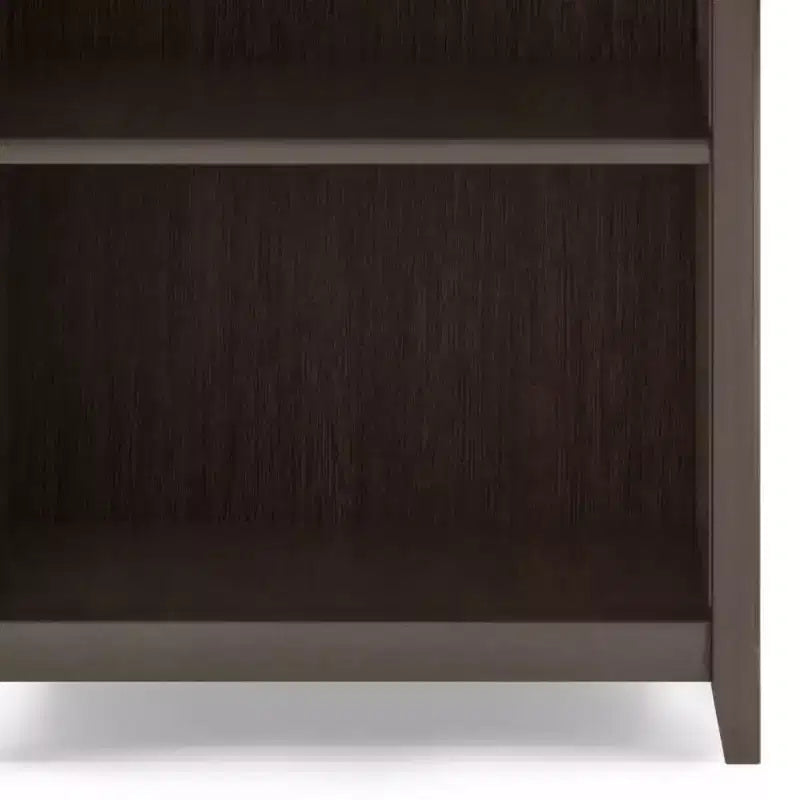 218 cm hohes 5-Regal-Bücherregal, klassischer Holzstil, Stauraum für Wohnzimmer und Heimbüro