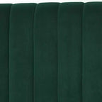Kopfteil Queen Channel Tufted, gepolstert, Holzrahmen, Schaumstofffüllung, 170 x 129 cm